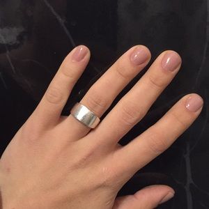 Sterling silver band size 7